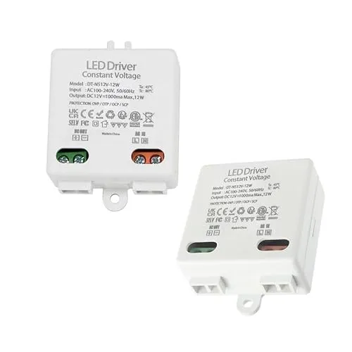 Pcs LED Mini 12V/DC 12W Gleichstromtreiber, 0-10W für Lampen und Beleuchtungen, elektronischer Trafo 2