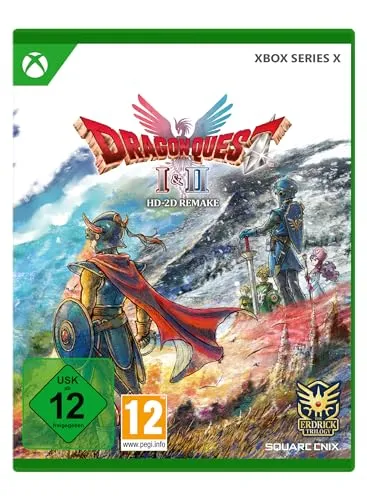 Dragon Quest I & II HD-2D Remake - [Xbox Series X] - Xbox Spiele ab 12, beeindruckende HD-2D-Grafik und modernisierte Benutzeroberfläche für ein episches Spielerlebnis der legendären Abenteuer.