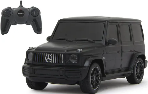 Jamara Mercedes-Benz AMG G63 1:24 - Fernlenkmodell in matt schwarz - RC-Modelle, detailgetreues 1:24 Modell des Mercedes-Benz AMG G63, ideal für Sammler und RC-Enthusiasten.