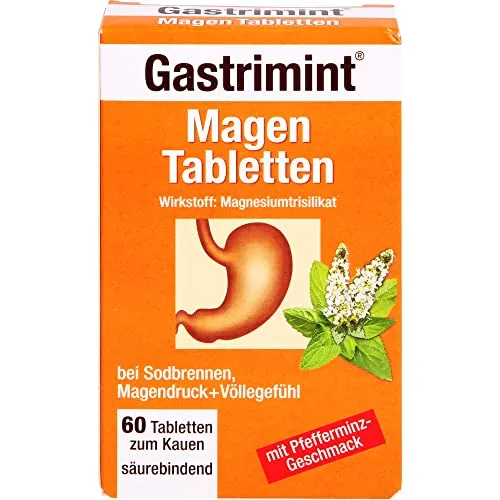 Bad Heilbrunner Gastrimint Magen Tabletten 60 ST