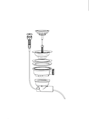 SCHOCK 629879 Ab- und Überlaufgarnitur mit Excenterbedienung