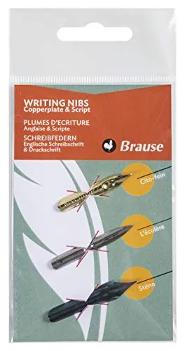 Brause J.Herbin 16501B Kalligraphie-Set, Blisterpackung