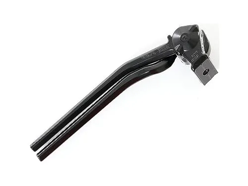 Pletscher Unisex Zweibeinständer 03400934 - Schwarz - Waffenständer aus langlebigem Aluminium-Druckguss, ideal für eine stabile und sichere Aufbewahrung von Waffen, SB-verpackt und in Einheitsgröße.