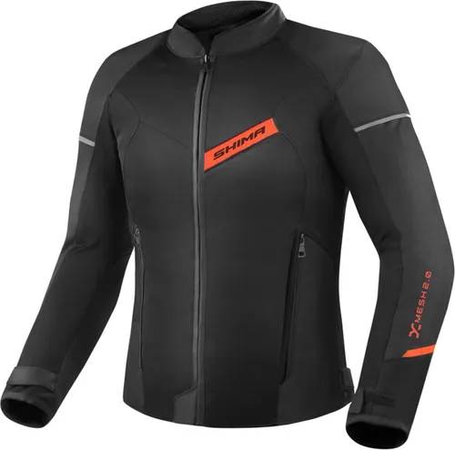 SHIMA Motorradjacke X-Mesh 2.0 - Jacke für Motorradfahrer mit hervorragender Luftzirkulation, atmungsaktiven Protektoren und verstellbaren Ärmeln für optimalen Komfort im Sommer.