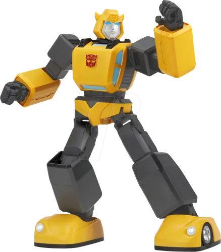 Robosen Authentic G1 Bumblebee - Interaktiver, sprachgesteuerter Transformer, mit adaptiver Bewegung und programmierbarer App-Interaktion für kreatives Lernen