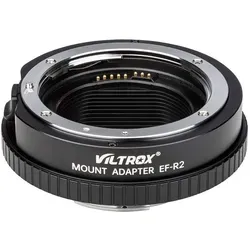 Viltrox Objektivadapter EOS R für Canon EF/EF-S - Objektivadapter für Canon EOS R Kameras, ermöglicht die Nutzung von EF/EF-S Objektiven mit Autofokus und einstellbaren Funktionen am Bedienring, hochwertiges Metallbajonett.