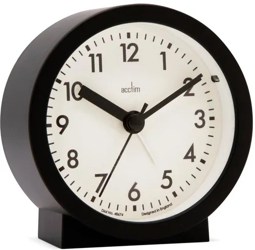 Christoffel Wecker Acctim - Quartz Wecker Acctim 22-16313 mit praktischer Snooze-Funktion und beleuchtetem Ziffernblatt für eine einfache Ablesbarkeit bei Nacht.