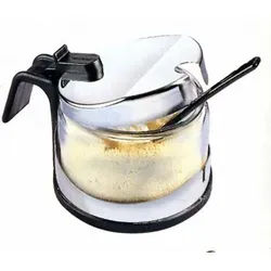 Parmesan-/Marmeladendose mit Deckel