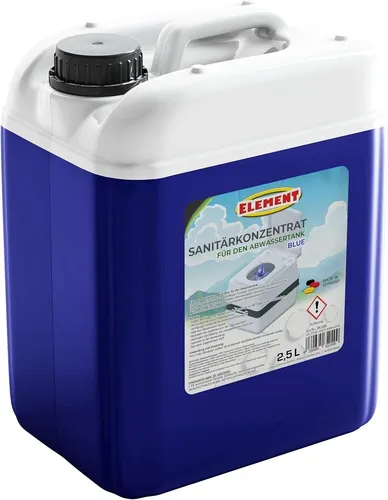 Sanitärflüssigkeit I Blue I Sanitärkonzentrat I 2,5 Liter I Abwasserzusatz