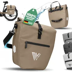 MiVelo 2in1 Fahrradtasche Gepäckträger 20L 