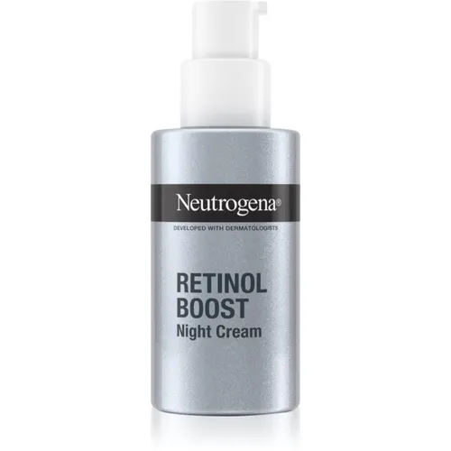 Neutrogena Retinol Boost Nachtcreme 50 ml - Gesichtscremes für Damen, die die Hautfestigkeit zurückgibt, Falten reduziert und intensiv hydratisiert – für ein jugendliches, strahlendes Hautbild.