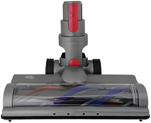 Sichler Haushaltsgeräte Bürste: Ersatz-Motorbürste für Staubsauger Dyson V7, V8, V10, V11 & V15, 5 LED (Zubehöre für Dyson Staubsauger, Motor-Head für Sauger, Reinigungsbürste)