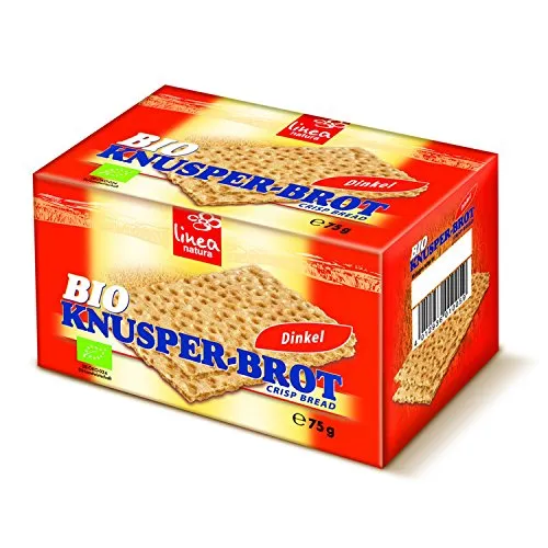 Bio Dinkel Knusperbrot, knusperleichtes Knäcke, Crisp Bread