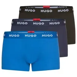 HUGO Trunk TRIPLET PACK in blau von Hugo Underwear