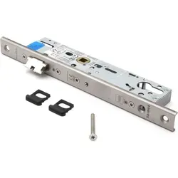 Schüco Antipanik Riegel-Fallenschloss 241825 Fkt E mit gesicherter Fallenfeststellung