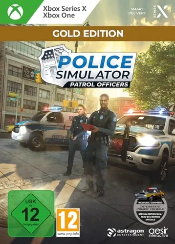 Police Simulator: Patrol Officers - Gold Edition für Xbox ONE & Series X - Erlebe die Gold Edition des beliebten Police Simulators mit Multiplayer-Modus. Ideal für Action-Fans und Polizei-Enthusiasten!