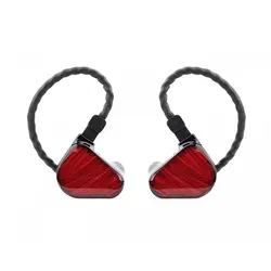 Truthear Zero IEM Kopfhörer - Rot, beeindruckende Klangqualität mit 10-mm-Membranen und ergonomischem Design für langen Tragekomfort