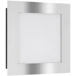 LCD LED-Wandaußenleuchte mit Sensor 26x26cm