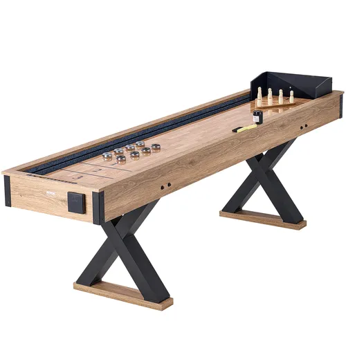VEVOR Shuffleboard-Tisch 274 cm 2-in-1