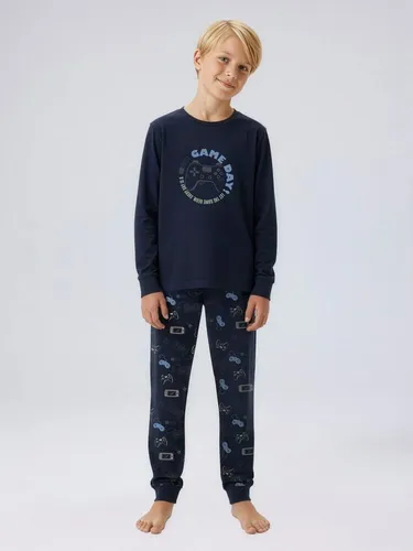 Name It Schlafanzug NKMNIGHTSET NAVY GAMER NOOS (Set, 2 tlg)