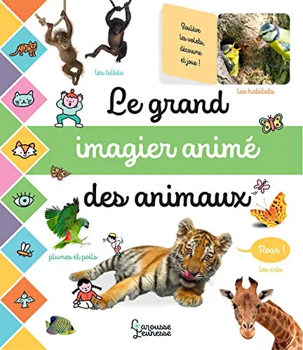 Le grand imagier animé des animaux