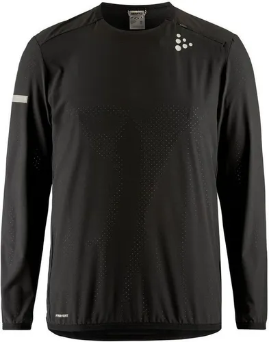 Craft Longsleeve Pro Hypervent LS Wind Top 2 M schwarz S - Leichtes und atmungsaktives Langarmshirt für Sport und Freizeit. Optimaler Tragekomfort dank der hochwertigen Materialmischung aus Polyester und Elasthan.