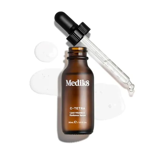 Medik8 C-Tetra Vitamin C Serum 30ml - Sonstige Gesichtspflegeartikel, revitalisierendes Serum mit Vitamin C für strahlende Haut und jugendlichen Glow.