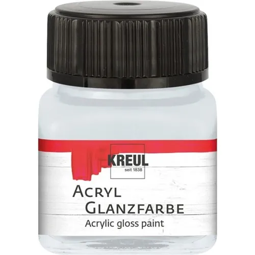 Kreul Acryl Glanzfarbe Hellgrau 20ml Glas 100 ml / 12,45 Euro