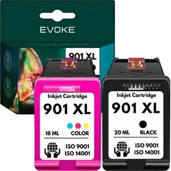 Patronen für HP 901 XL Satz 901XL officejet 4500 4600 J4580 J4660 J4680 - Schwarz