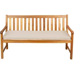 Sitzkissen für Bank, Gartenschaukeln, Sitz, glatt. FK5 (150x30x5, Creme) - Creme