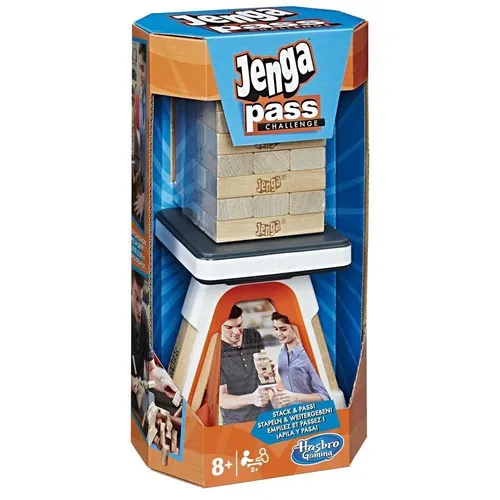 Jenga Pass Challenge Spiel von Hasbro Neu