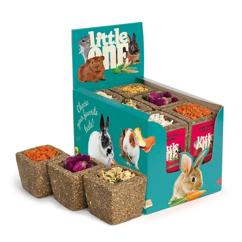 Little One - Heunapf mit Kräuterfüllung 65 g - Futter für Kleintiere