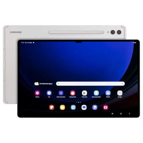 Samsung X916B Galaxy Tab S9 Ultra 5G - 256 GB, leistungsstarkes Tablet in elegantem Beige für höchste Ansprüche