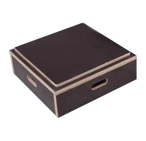 Sport-Thieme Plyo-Box Holz Kombi | Rutschfeste Jump-Box für Plyometrisches Training - Sprungtrainer in drei Größen für optimales Plyo-Training. Hergestellt aus rutschfestem Multiplex-Holz, ideal zur Steigerung von Sprungkraft und Beweglichkeit.