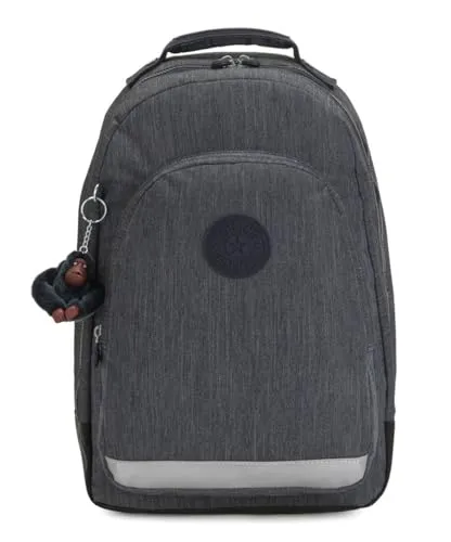Kipling CLASS ROOM Mittelgroßer Rucksack, Marine Navy (Blau) - Schulranzen mit sicherem Laptopfach, wasserabweisend und ideal für Schule und Freizeit. Leichtgewicht mit 28L Volumen für optimalen Komfort.