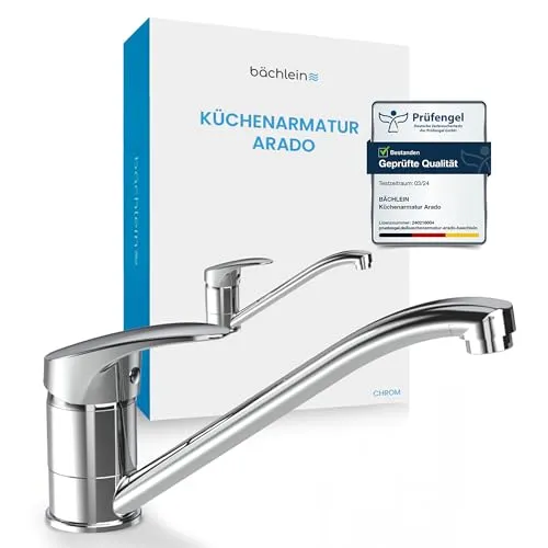 Bächlein Küchenarmatur Arado – 360° schwenkbar (Chrom) von Bächlein
