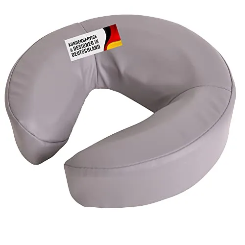 Promafit Kopfpolster aus Kunstleder für die Massage- & Behandlungsliege in Grau