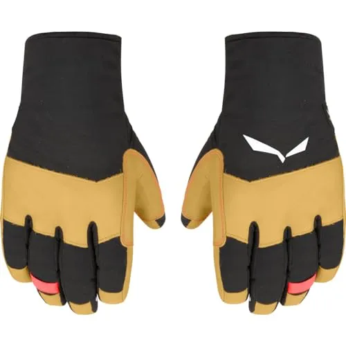 Salewa Ortles Tirolwool® Handschuhe für Damen, Schwarz, Größe 6/S
