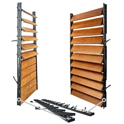 Prestige Ostaszewska Garten Sonnenschutz-Hardwaresystem für 11 Lamellen | 100 cm | Anthrazit