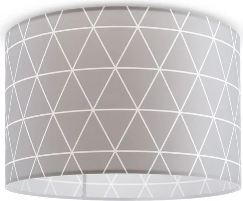 Deckenlampe Lampenschirm Stoff Pendelleuchte E27 Hängeleuchte Schlafzimmer Rund
