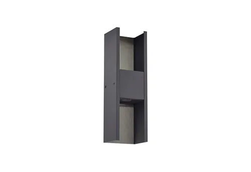 Lucande Außen-Wandleuchte Lavrin - LED 8,5 W warmweiß - Lampen - Stilvolle LED-Außenwandleuchte aus Aluminium und Kunststoff mit IP54 Schutzart, ideal für Außenbereiche.