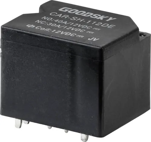 GoodSky CAR-SH-112DE Kfz-Relais 12 V/DC 40A 1 Wechsler Tray