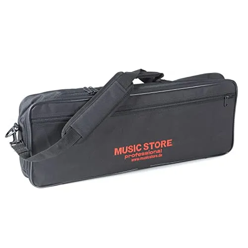 MUSIC STORE Keyboardtasche KCM 2, 60x21x6 cm, Schwarz, Synthetik, Reißverschluss, Soft-Grip-Tragegriff
