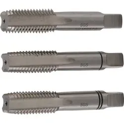 Gewindebohrersatz M3 bis M16 - HSS-G Stahl - Zubehör für Elektrowerkzeug, ideal zum schnellen Schneiden von metrischen Gewinden in Stahl und Kunststoffen mit hochwertigem HSS-G Material.