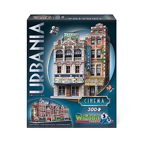 Urbania: Cinema Puzzle 300 Teile - Puzzle für Erwachsene, kreatives 3D-Puzzle mit 300 Teilen für ein unterhaltsames und herausforderndes Erlebnis.