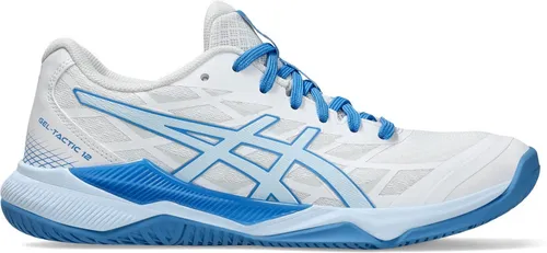 ASICS Damen Netballschuhe GEL-TACTIC 12 - Netballschuhe für Damen mit TPU TRUSSTIC™ Technologie für verbesserte Stabilität und Flexibilität. Ideal für Spieler*innen, die auf dem Platz optimalen Halt und Atmungsaktivität wünschen.