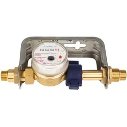 Einstrahlzähler ETK Kombi-Set (Warmwasser) bis 90 Grad