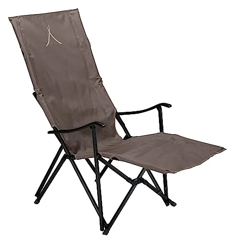 GRAND CANYON Campingstuhl EL TOVAR LOUNGER braun - Camping-Möbel, zusammenklappbar und bis zu 100 kg belastbar – ideal für entspannte Stunden im Freien!