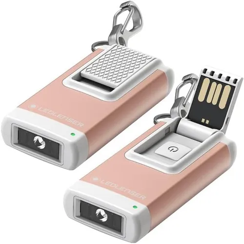 Ledlenser K4R Schlüsselbundleuchte 120lm wiederaufladbar Ta­schen­lam­pe Gold