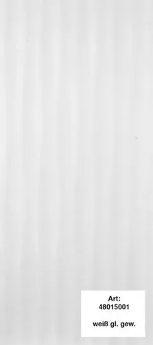 alfer Design-Platte 1000 x 600 mm - Weiße glänzende PVC-Bastelplatte - Bastelplatte aus gewelltem PVC, ideal für kreative Projekte und langlebig im Einsatz.